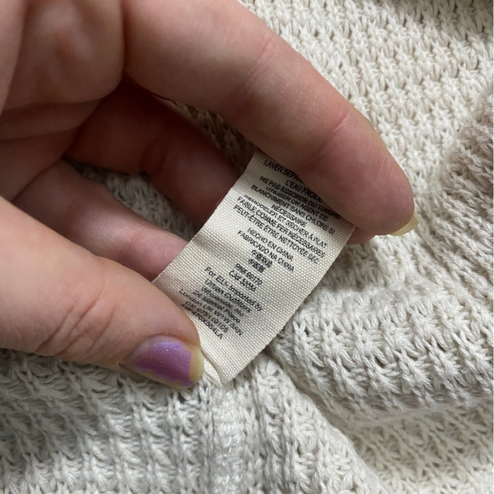 Free People - Moonshine V Cold Shoulder Kint Sweater - Picture 6 of 12